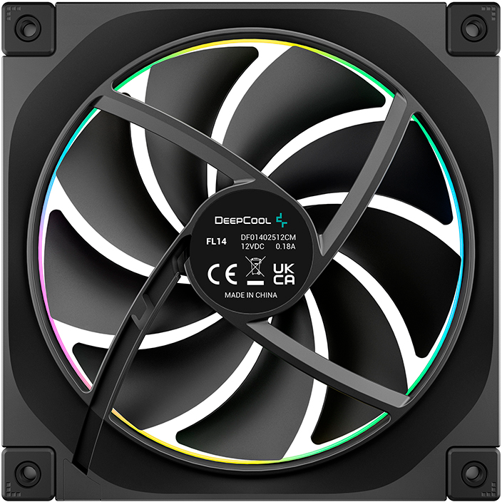 Вентилятор для корпуса DeepCool FL14 (3 шт.) — изображение 4
