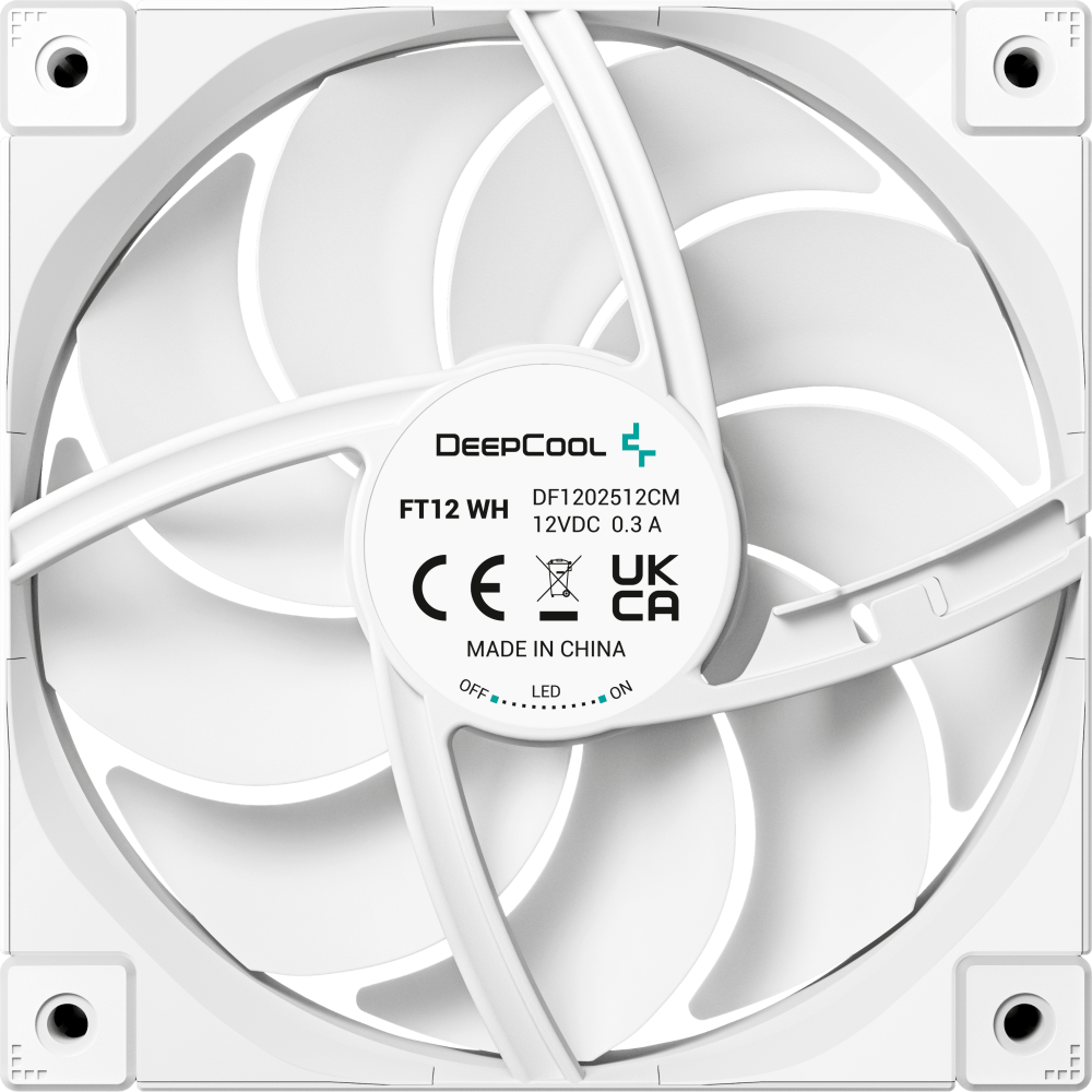 Вентилятор для корпуса DeepCool FT12 WH — изображение 3