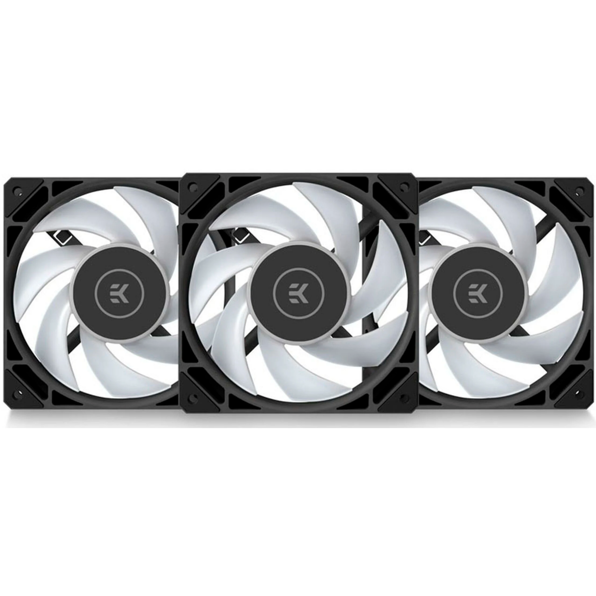 Вентилятор для корпуса EKWB EK-Loop Fan FPT 120 3-Pack D-RGB - Black (3 шт.) — изображение 2