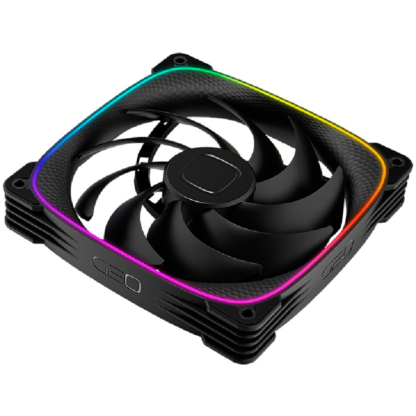 Вентилятор для корпуса Geometric Future Squama 2503B-14 Black (3 шт.) — изображение 3