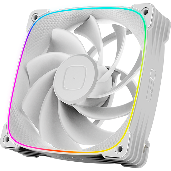 Вентилятор для корпуса Geometric Future Squama 3003R-12 White (3 шт.) — изображение 4