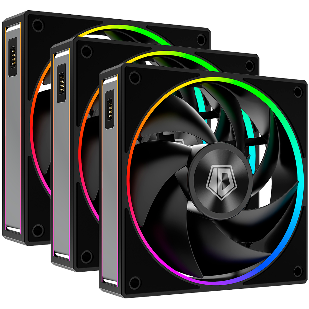 Вентилятор для корпуса ID-COOLING MF-1230-ARGB-K TRIO (3 шт.)