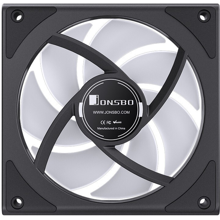 Вентилятор для корпуса Jonsbo ZK-120B Black (3 in 1) — изображение 8