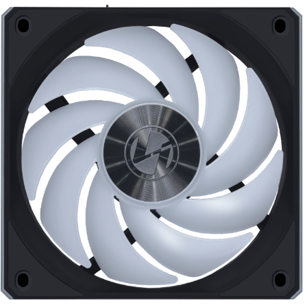 Вентилятор для корпуса Lian Li UNI Fan CL Wireless 120 Black — изображение 3
