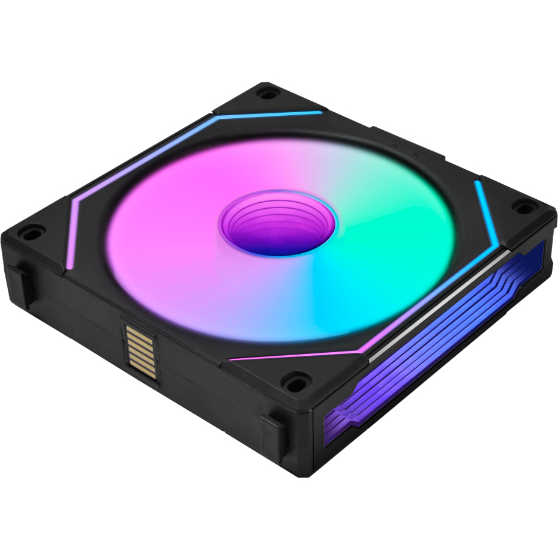 Вентилятор для корпуса Lian Li UNI Fan SL Infinity Wireless 120 Reverse Blade Black — изображение 2