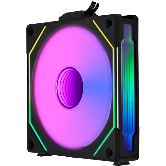 Вентилятор для корпуса Lian Li UNI Fan SL Infinity Wireless 120 Reverse Blade Black — изображение 5