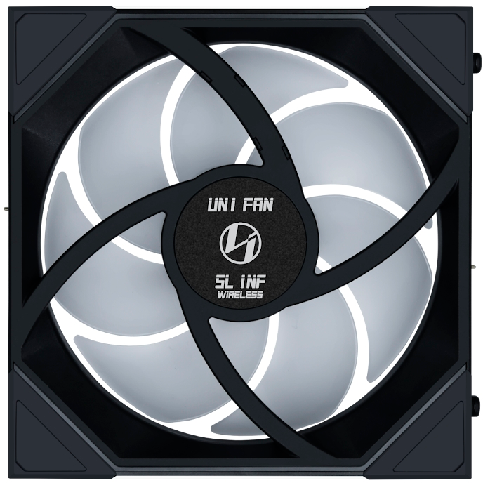 Вентилятор для корпуса Lian Li UNI Fan SL Infinity Wireless 140 Reverse Blade Black — изображение 5