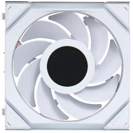 Вентилятор для корпуса Lian Li UNI Fan SL Wireless LCD 120 Reverse Blade White — изображение 2