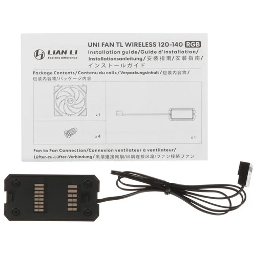 Вентилятор для корпуса Lian Li UNI Fan TL Wireless ARGB 120 Reverse Black — изображение 7