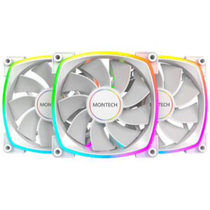 Вентилятор для корпуса MONTECH RX120 PWM WHITE (3 шт.)