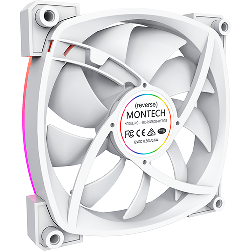 Вентилятор для корпуса MONTECH RX140 PWM WHITE — изображение 4