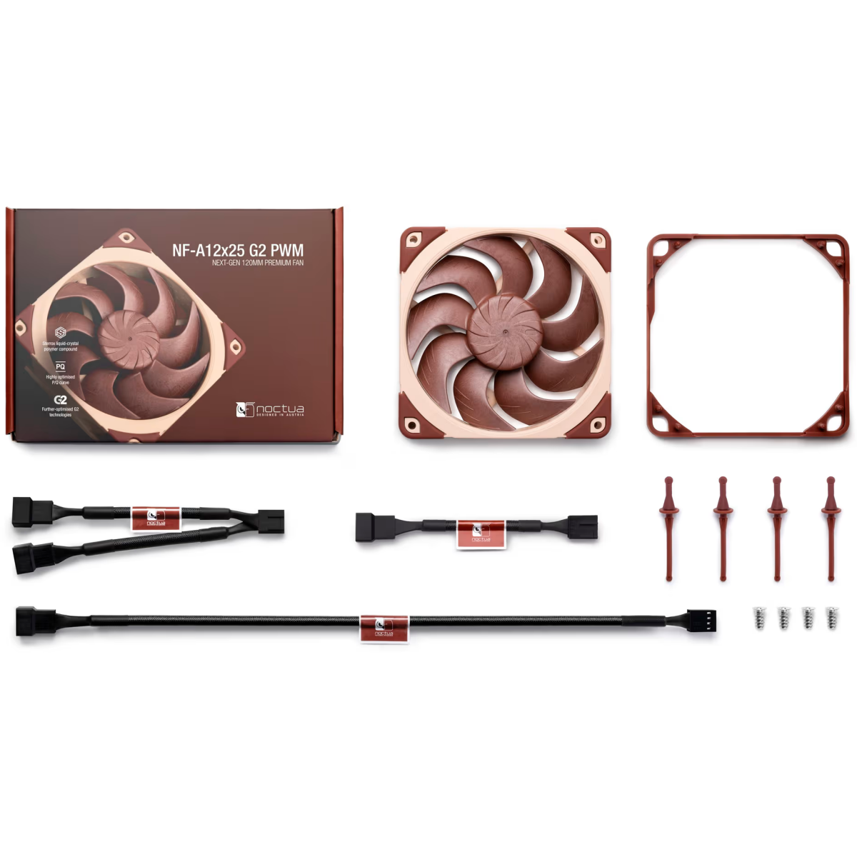 Вентилятор для корпуса Noctua NF-A12x25 G2 PWM — изображение 8