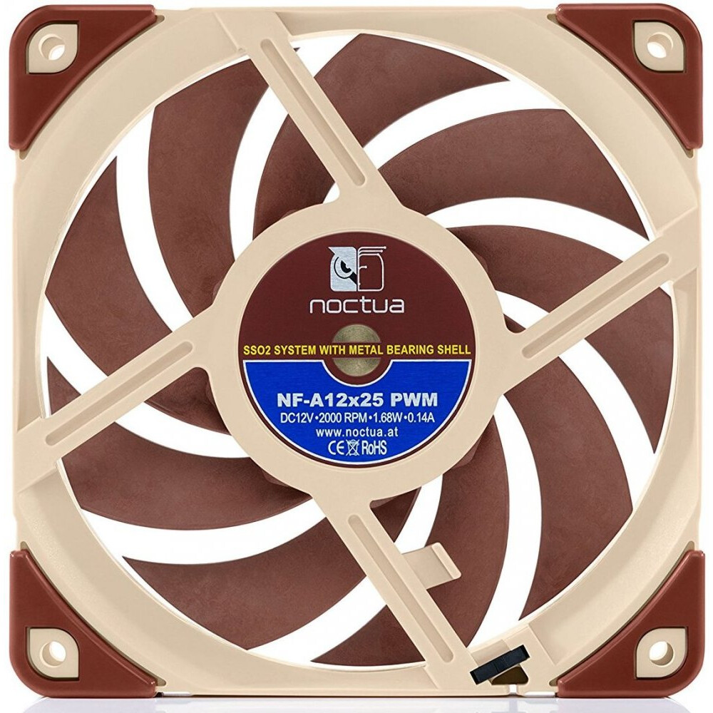 Вентилятор для корпуса Noctua NF-A12X25 PWM — изображение 4