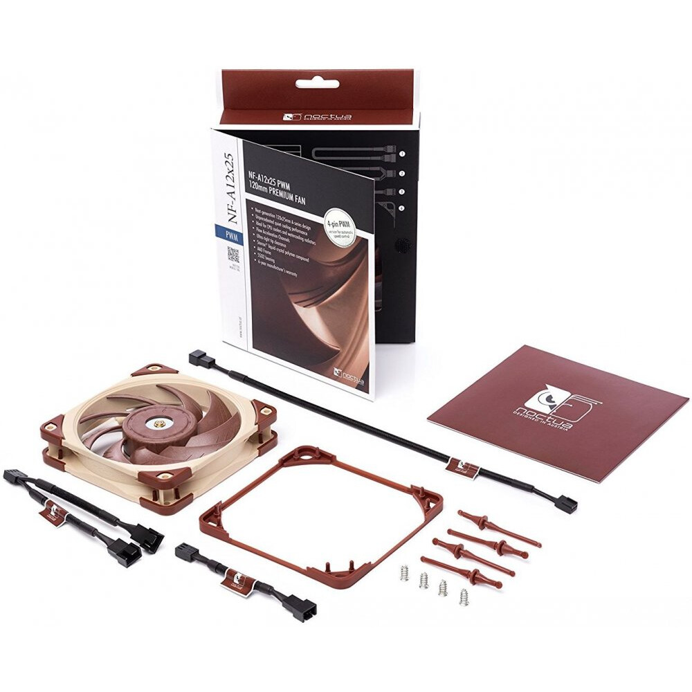 Вентилятор для корпуса Noctua NF-A12X25 PWM — изображение 7