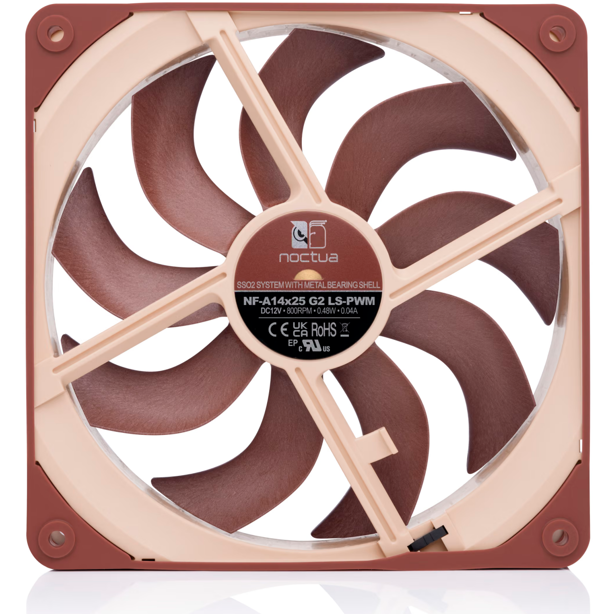Вентилятор для корпуса Noctua NF-A14x25 G2 LS-PWM — изображение 5