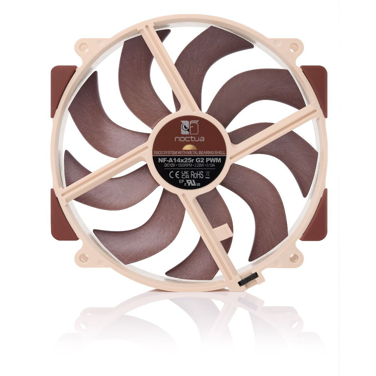 Вентилятор для корпуса Noctua NF-A14X25r G2 PWM — изображение 3