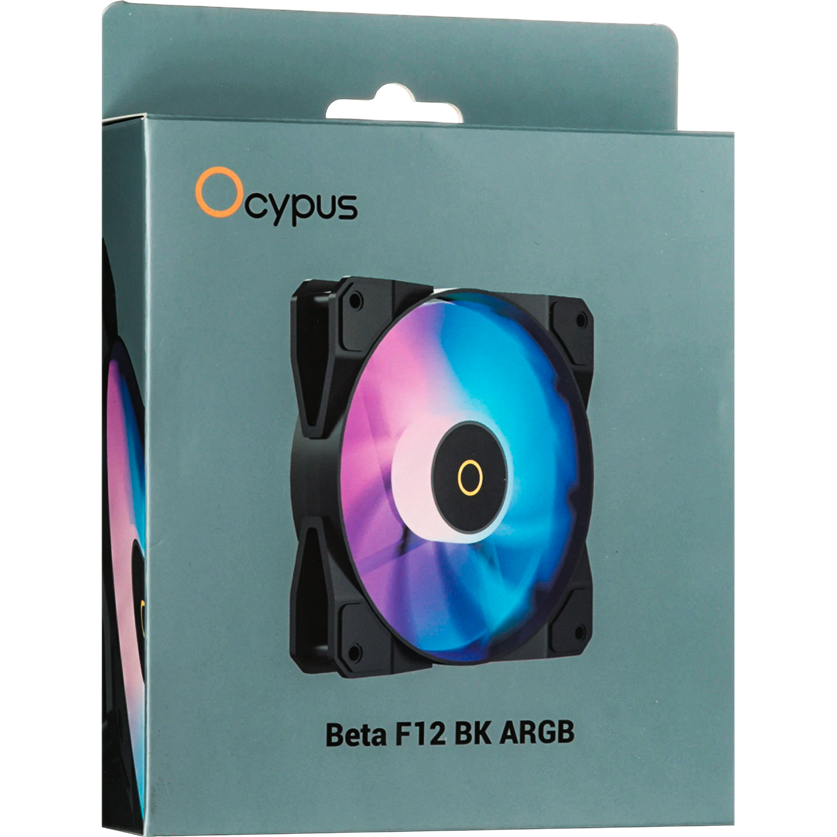 Вентилятор для корпуса Ocypus Beta F12 BK ARGB — изображение 4