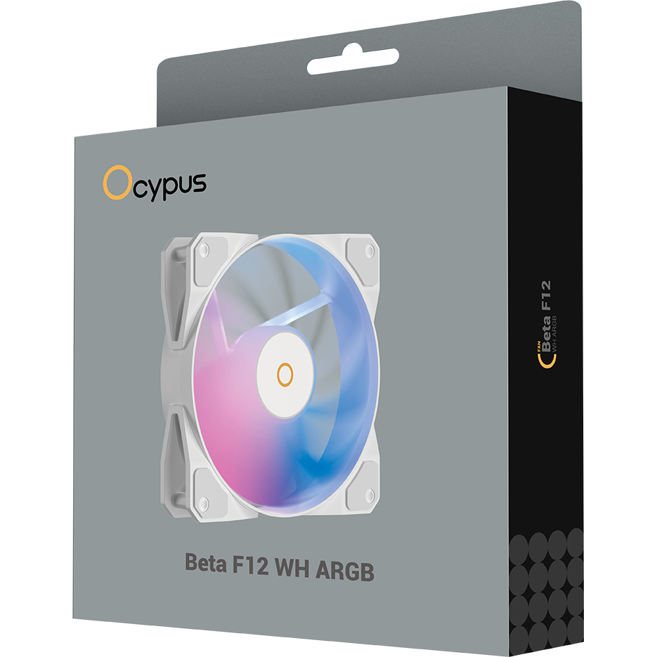 Вентилятор для корпуса Ocypus Beta F12 WH ARGB — изображение 8