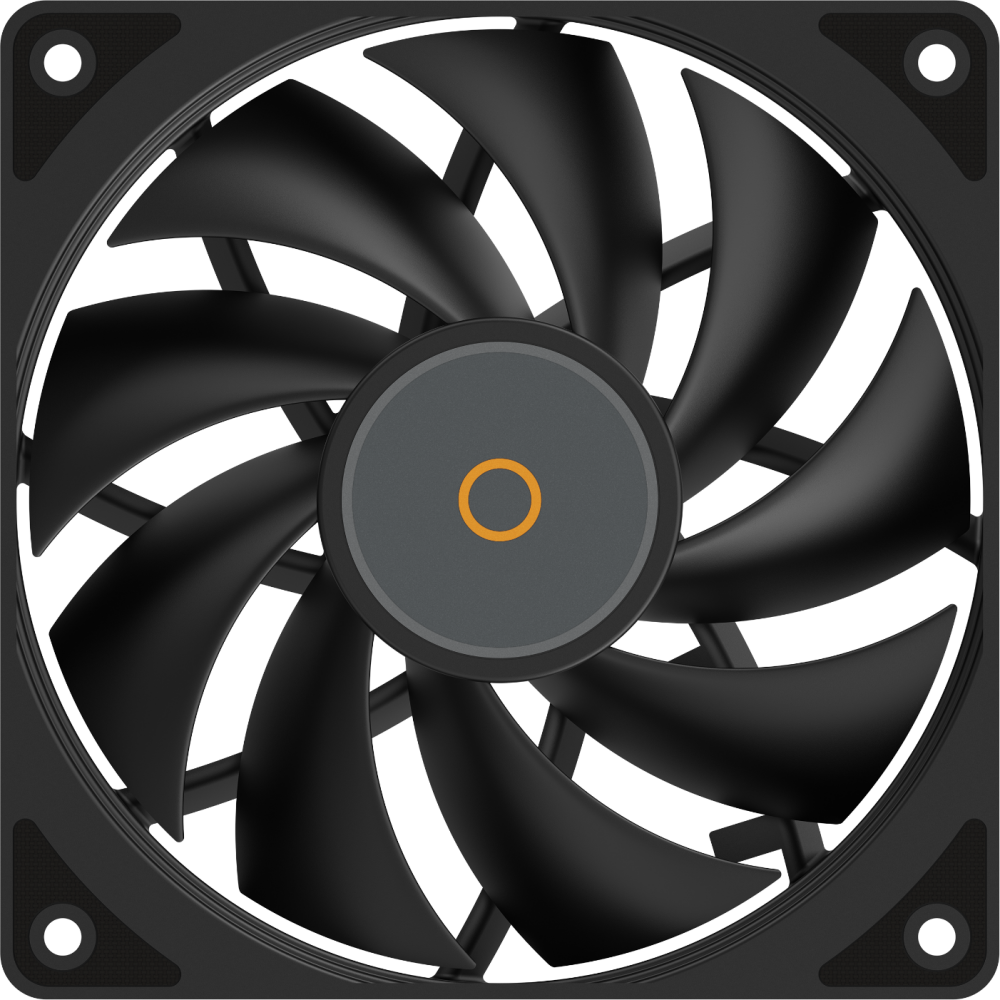 Вентилятор для корпуса Ocypus Gamma F12 BK