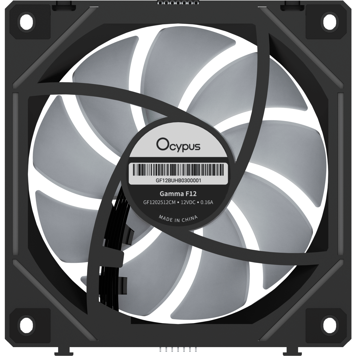 Вентилятор для корпуса Ocypus Gamma F12 UNI BK ARGB (3 шт.) — изображение 5