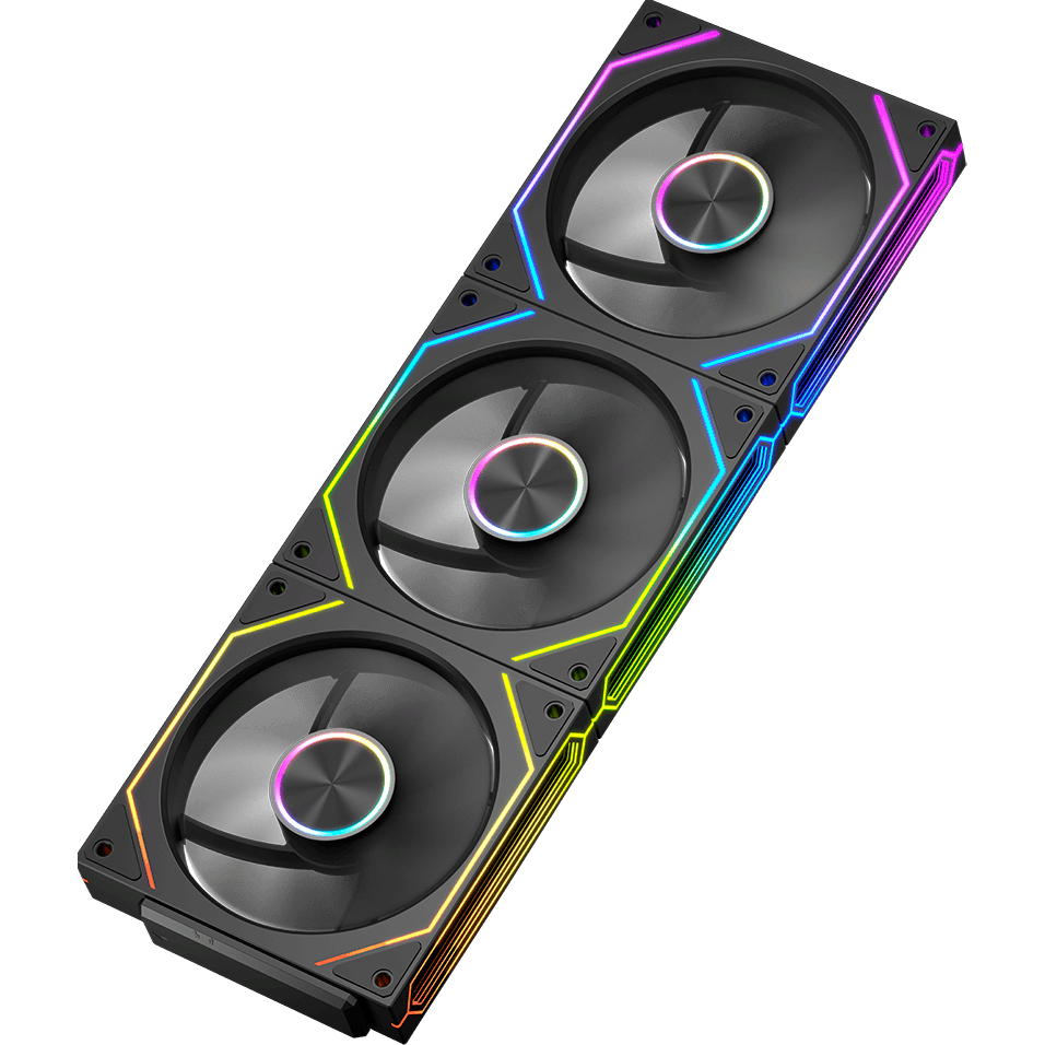 Вентилятор для корпуса PCcooler F3 X120R ARGB Black — изображение 3