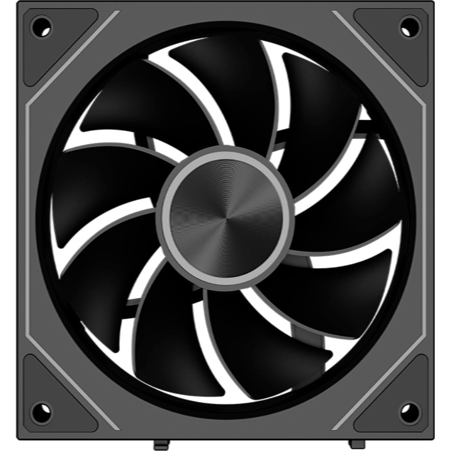 Вентилятор для корпуса PCcooler F3 X120R ARGB Black — изображение 4
