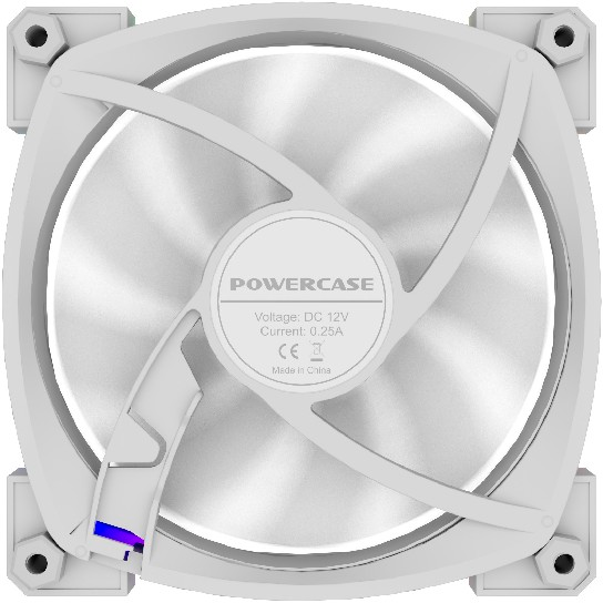 Вентилятор для корпуса Powercase M55-12W ARGB White OEM — изображение 4