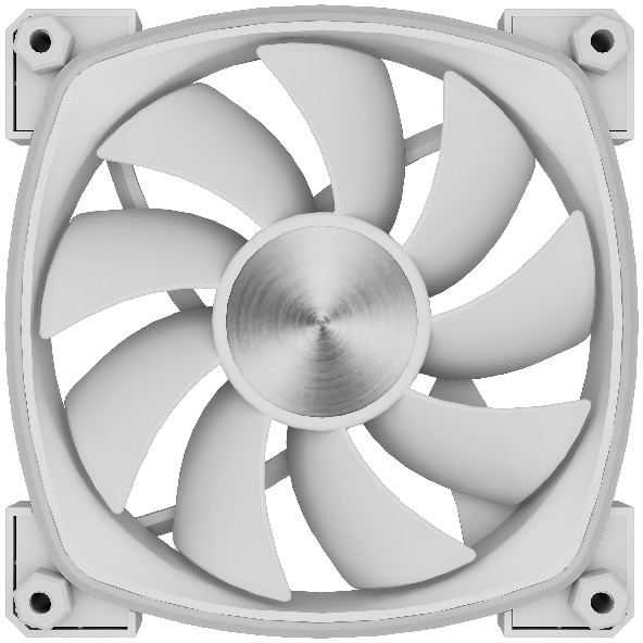 Вентилятор для корпуса Powercase M55-12W ARGB White OEM — изображение 7