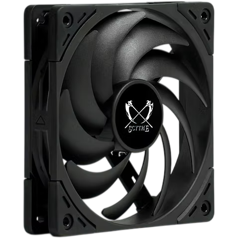 Вентилятор для корпуса Scythe Wonder Snail 120 PWM (WS1225FD24-P) — изображение 4