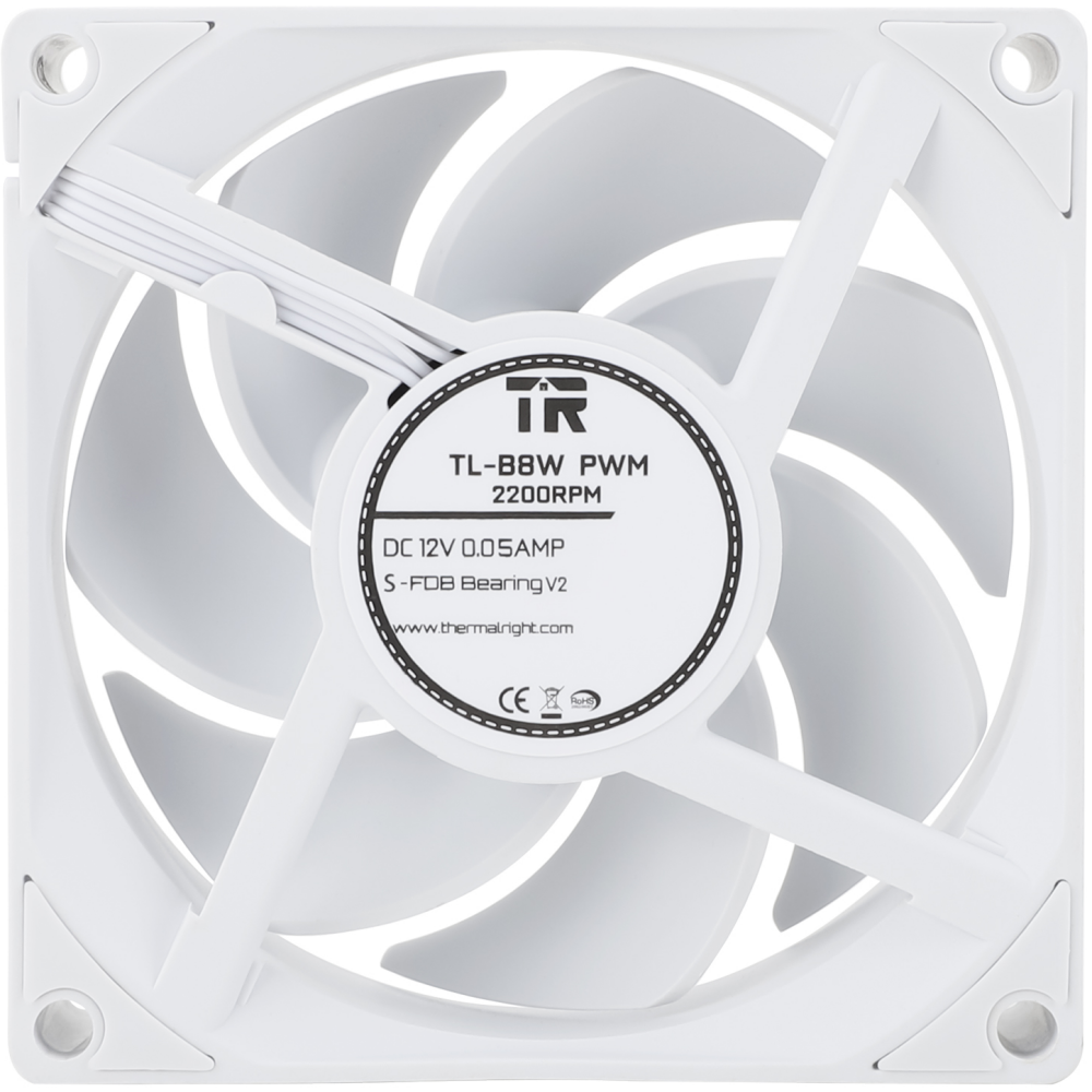 Вентилятор для корпуса Thermalright TL-B8W — изображение 2