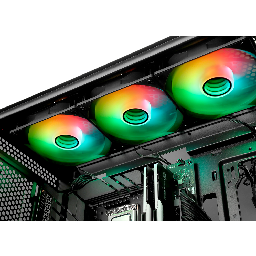 Вентилятор для корпуса Thermalright TL-C12B-S V3 (3 шт.) — изображение 2