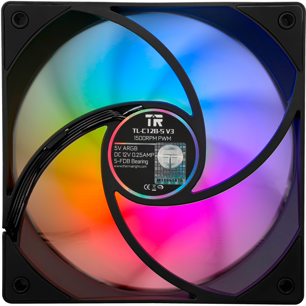 Вентилятор для корпуса Thermalright TL-C12B-S V3 — изображение 7