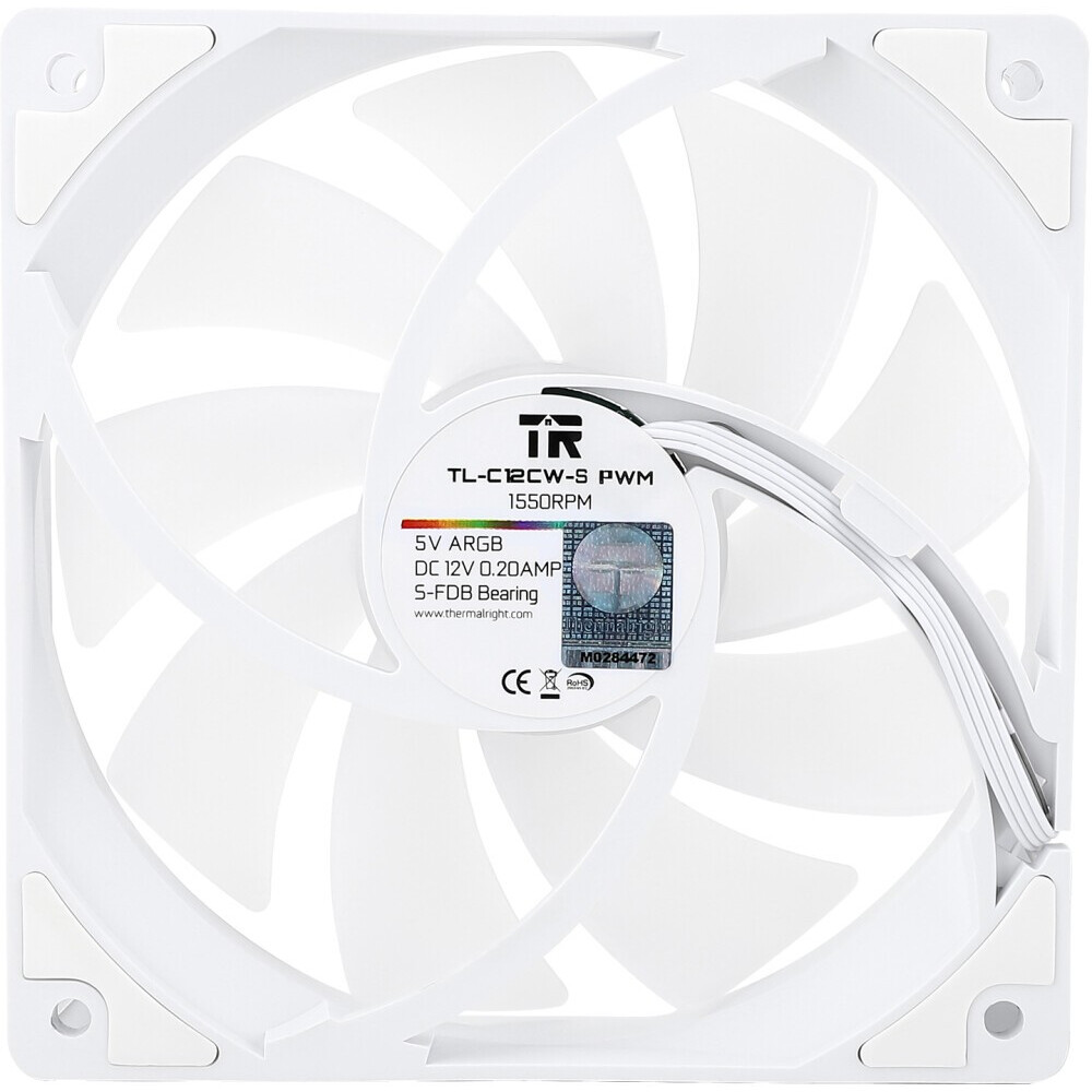 Вентилятор для корпуса Thermalright TL-C12CW-Sx3 — изображение 6