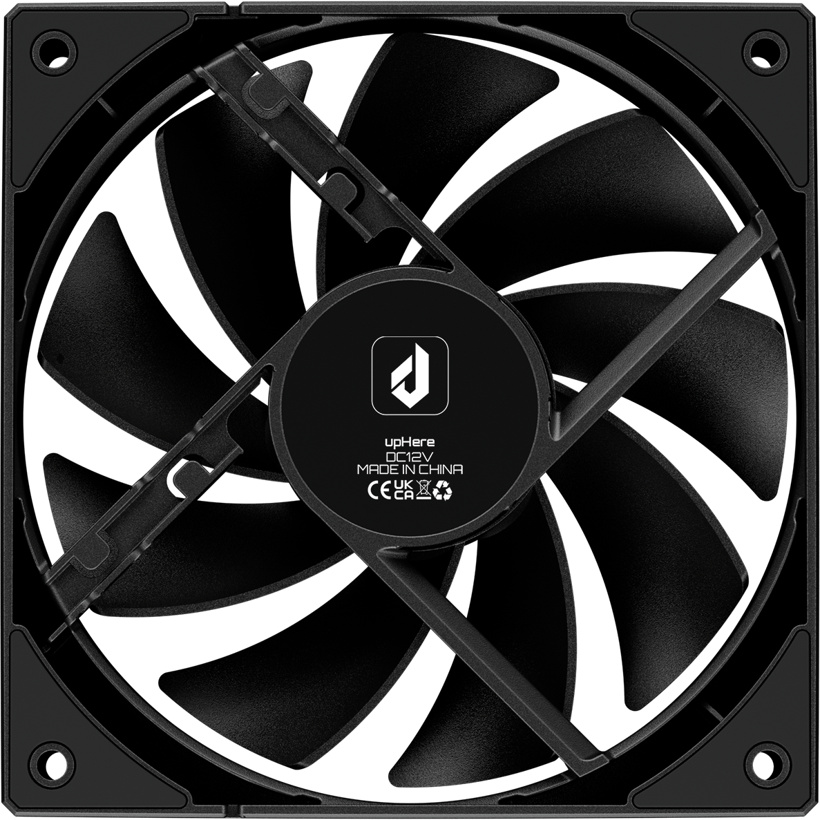 Вентилятор для корпуса upHere U3K1 Black — изображение 5