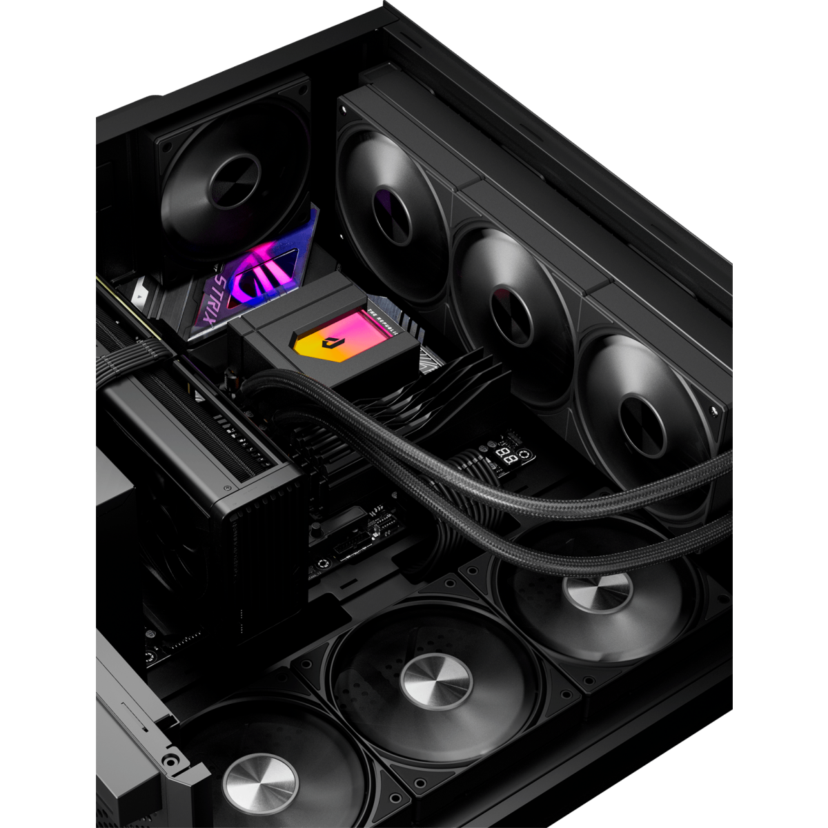 Вентилятор для корпуса upHere U3K1 Black — изображение 6
