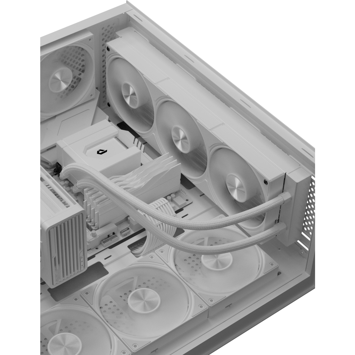 Вентилятор для корпуса upHere U3T1 White — изображение 6