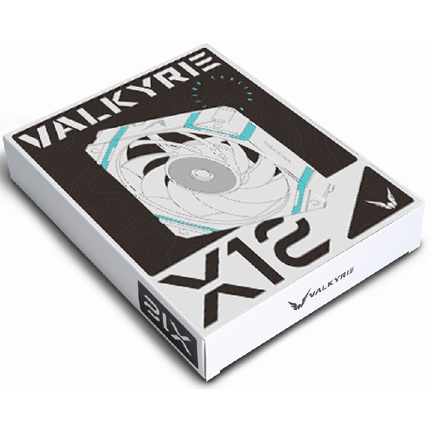 Вентилятор для корпуса Valkyrie X12 ARGB Reverse White — изображение 5