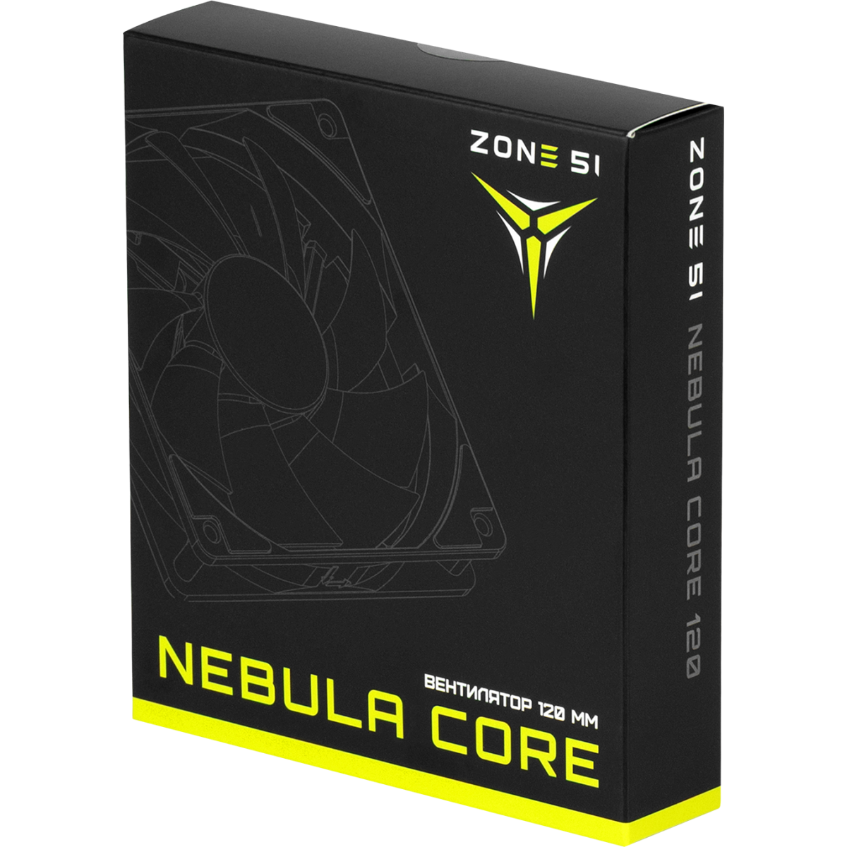 Вентилятор для корпуса ZONE 51 NEBULA CORE 120 White — изображение 5