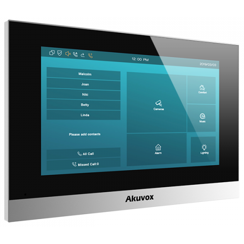 Видеодомофон Akuvox C313W Silver — изображение 3