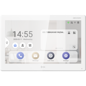 Видеодомофон Hikvision DS-KH9510-WTE1(B) White