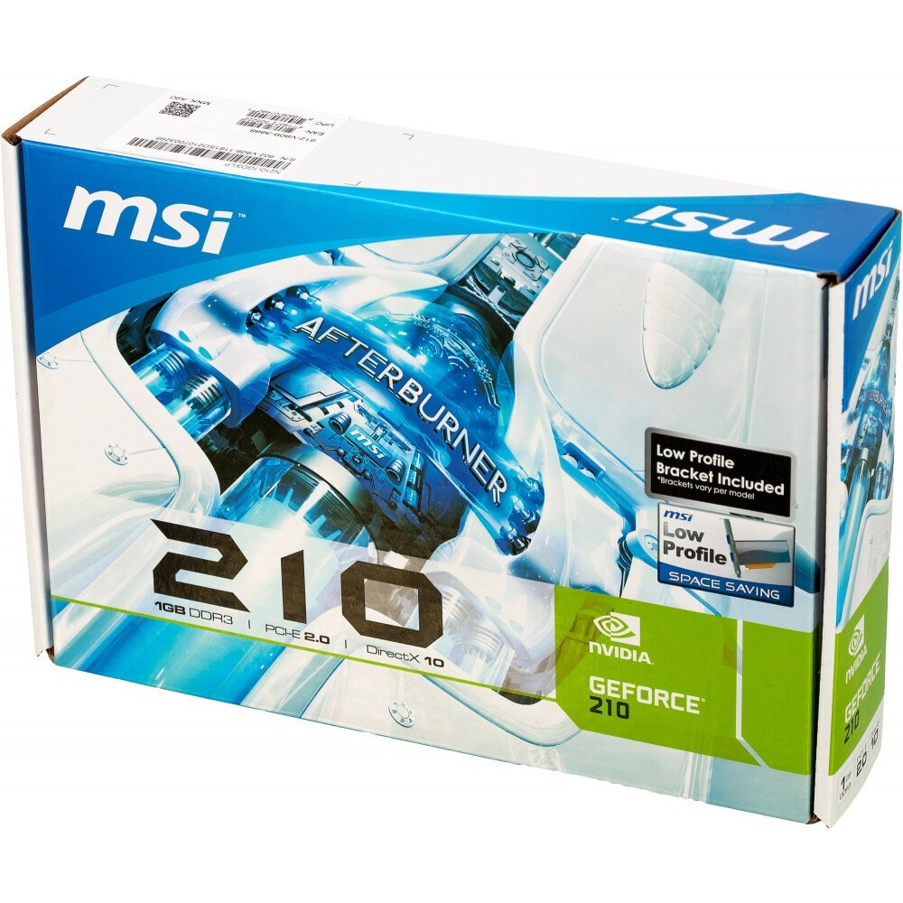 Видеокарта NVIDIA GeForce 210 MSI 1GB (N210-1GD3/LP) — изображение 6