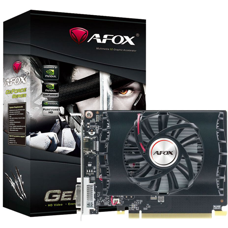Видеокарта NVIDIA GeForce GT 1030 AFOX 2GB (AF1030-2048D5H6) — изображение 6