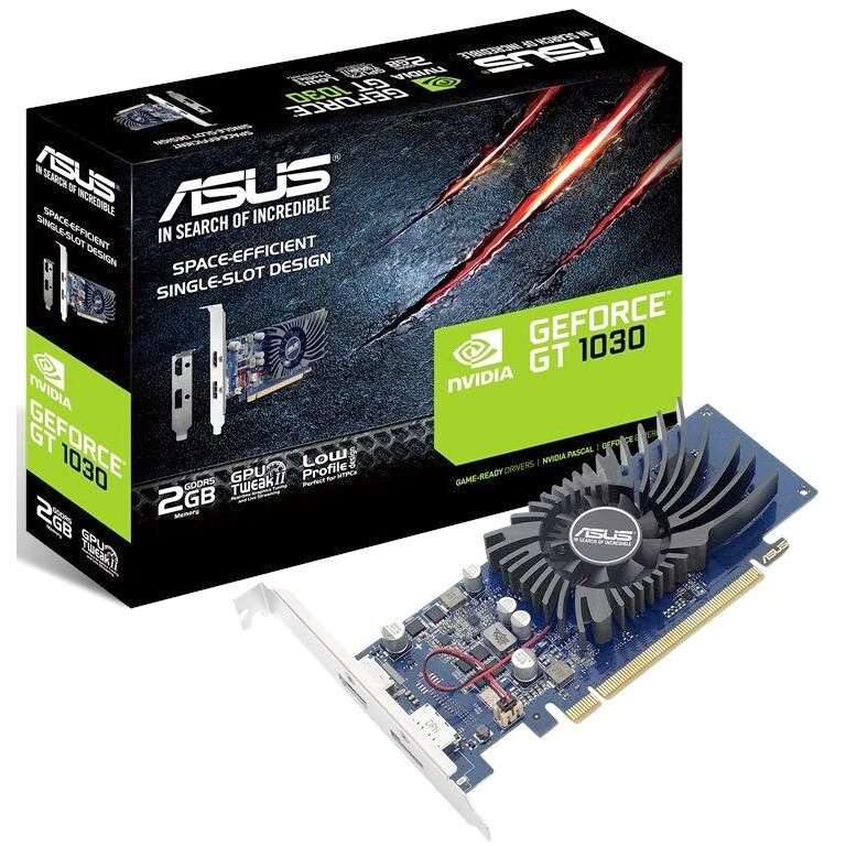 Видеокарта NVIDIA GeForce GT 1030 ASUS 2GB (GT1030-2G-BRK) — изображение 5