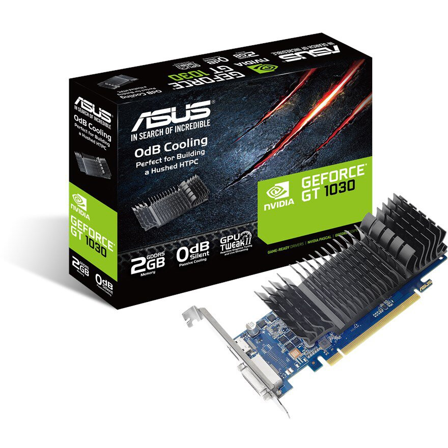 Видеокарта NVIDIA GeForce GT 1030 ASUS 2GB (GT1030-SL-2G-BRK) — изображение 4