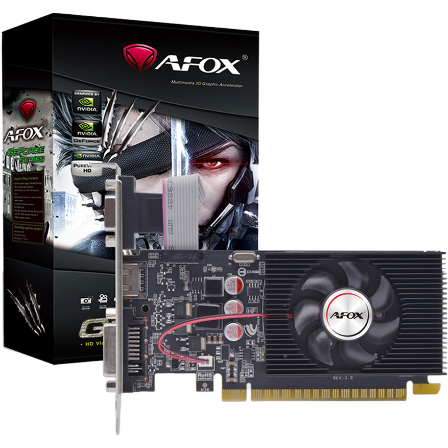 Видеокарта NVIDIA GeForce GT 420 AFOX 2GB (AF420-2048D3L2) — изображение 5