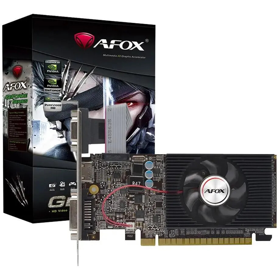 Видеокарта NVIDIA GeForce GT 610 AFOX 1GB (AF610-1024D3L7-V6) — изображение 3