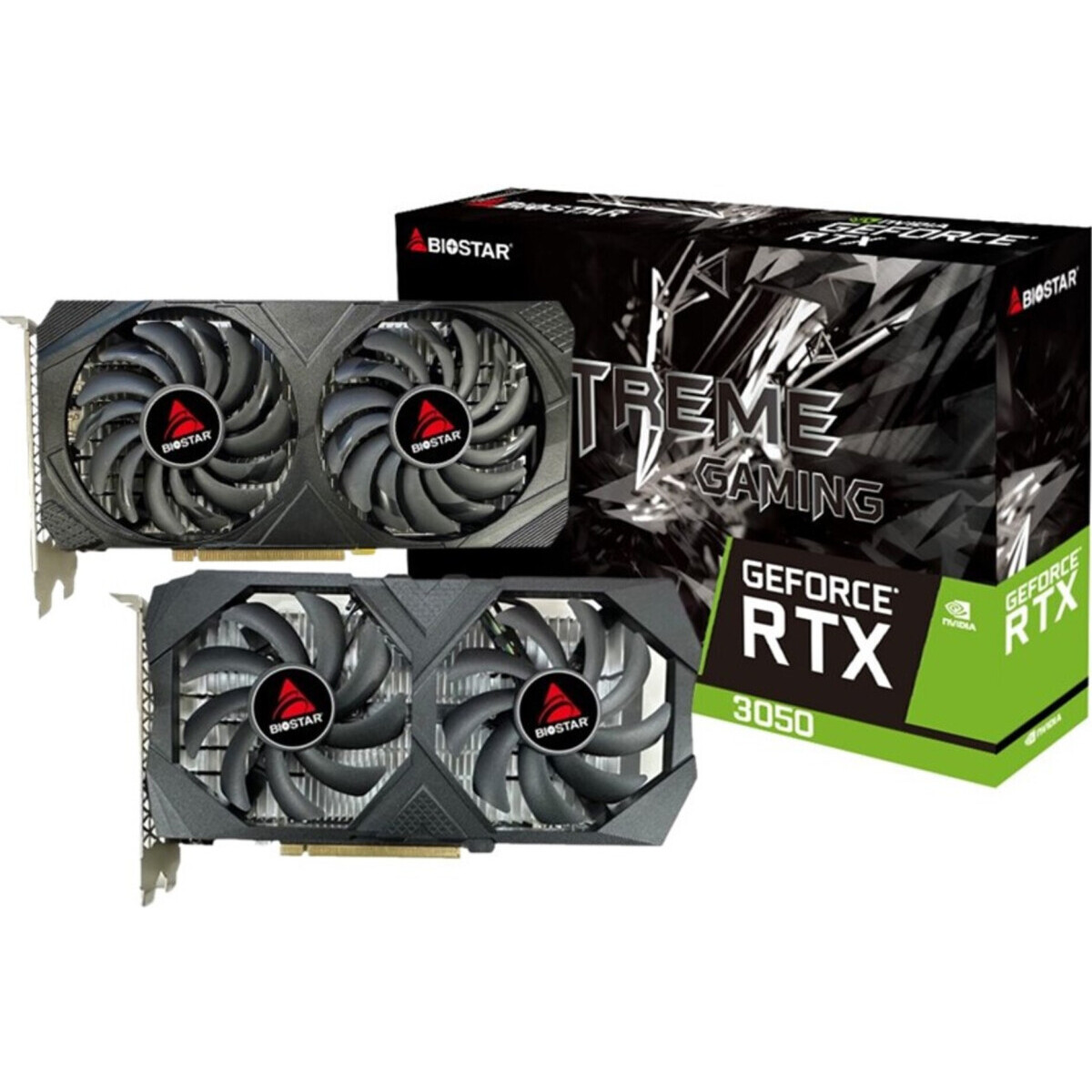 Видеокарта NVIDIA GeForce RTX 3050 Biostar 6GB (VN3516RF68) — изображение 3