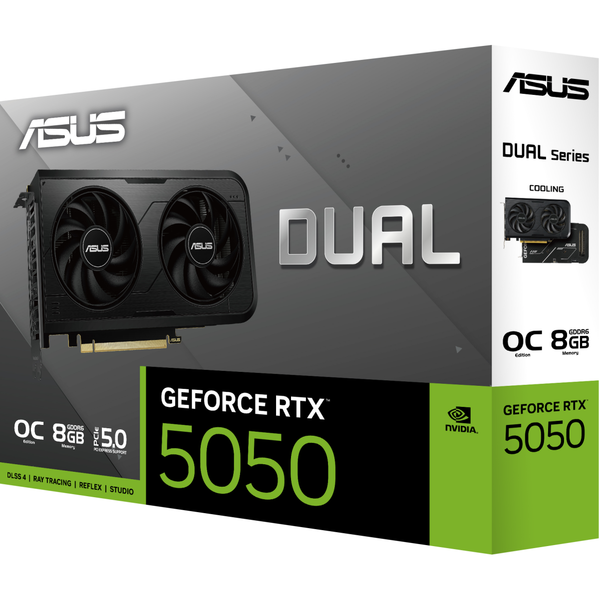 Видеокарта NVIDIA GeForce RTX 5050 ASUS OC 8GB (DUAL-RTX5050-O8G) — изображение 6