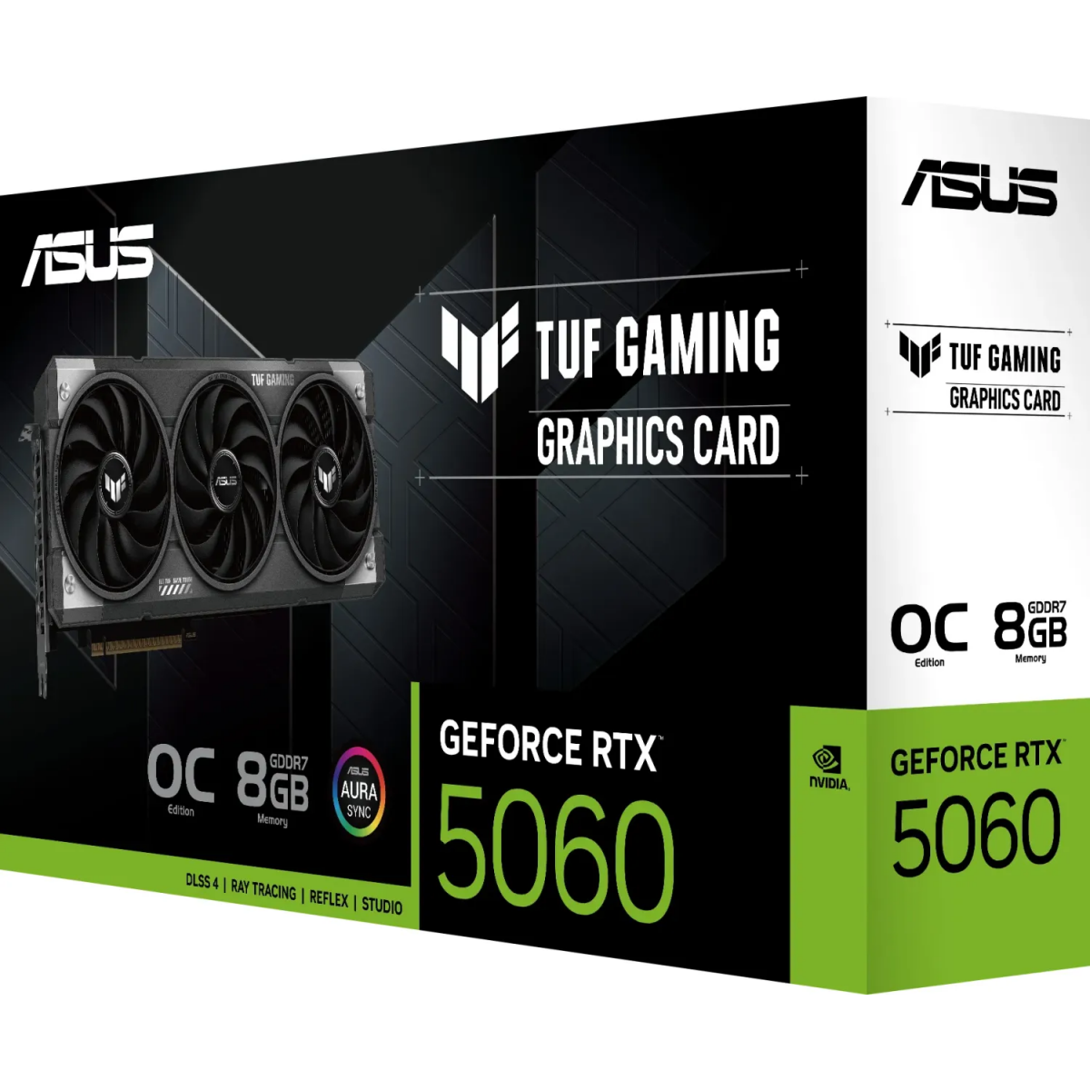 Видеокарта NVIDIA GeForce RTX 5060 ASUS TUF Gaming OC 8GB (TUF-RTX5060-O8G-GAMING) — изображение 2