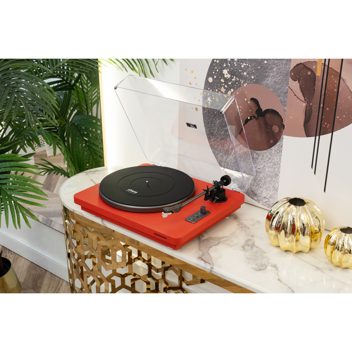 Виниловый проигрыватель Phaze Audio Diana MK2 Valkyrian Red — изображение 6